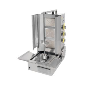 İnoxmaster 3 Lü Alttan Motorlu Döner Ocağı