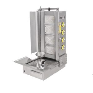 İnoxmaster 4 lü Alttan Motorlu Döner Ocağı